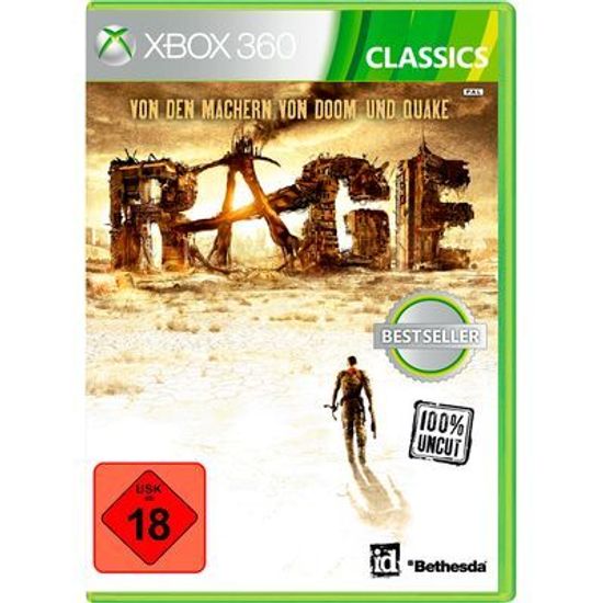 Xbox 360 RAGE Б/У (Английская версия)