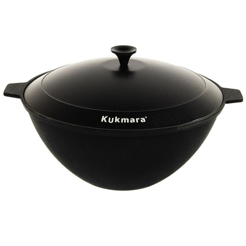 Казан чугун, 4 л, с крыш, Kukmara, кч041