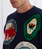 Свитер Kenzo - темно-синий(FD65PU4143BF)