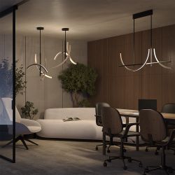 Светильник подвесной Maytoni Wabi MOD428PL-L20BK