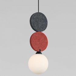 Подвесной светильник Eurosvet Olaf 40072/1 красный