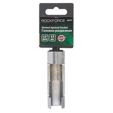 Головка разрезная 1/2''17мм, на пластиковом держателе RockForce##Rock FORCE RF-44317