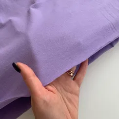 Хлопок кулирка сирень 15*15 см