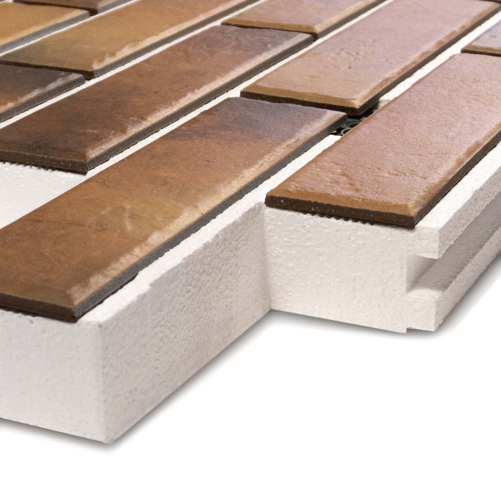 Термопанель ППС Cerrad Retro Brick Curry - 1020х455 мм