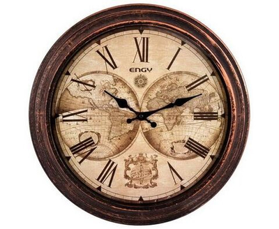 Часы настенные Energy EC-108, 32*4,5см (круглые) плавный ход, пластик, АА*1шт нет в компл