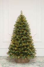 Елка с гирляндой 2в1 «Ванкувер» (Литая+пвх) 3 м