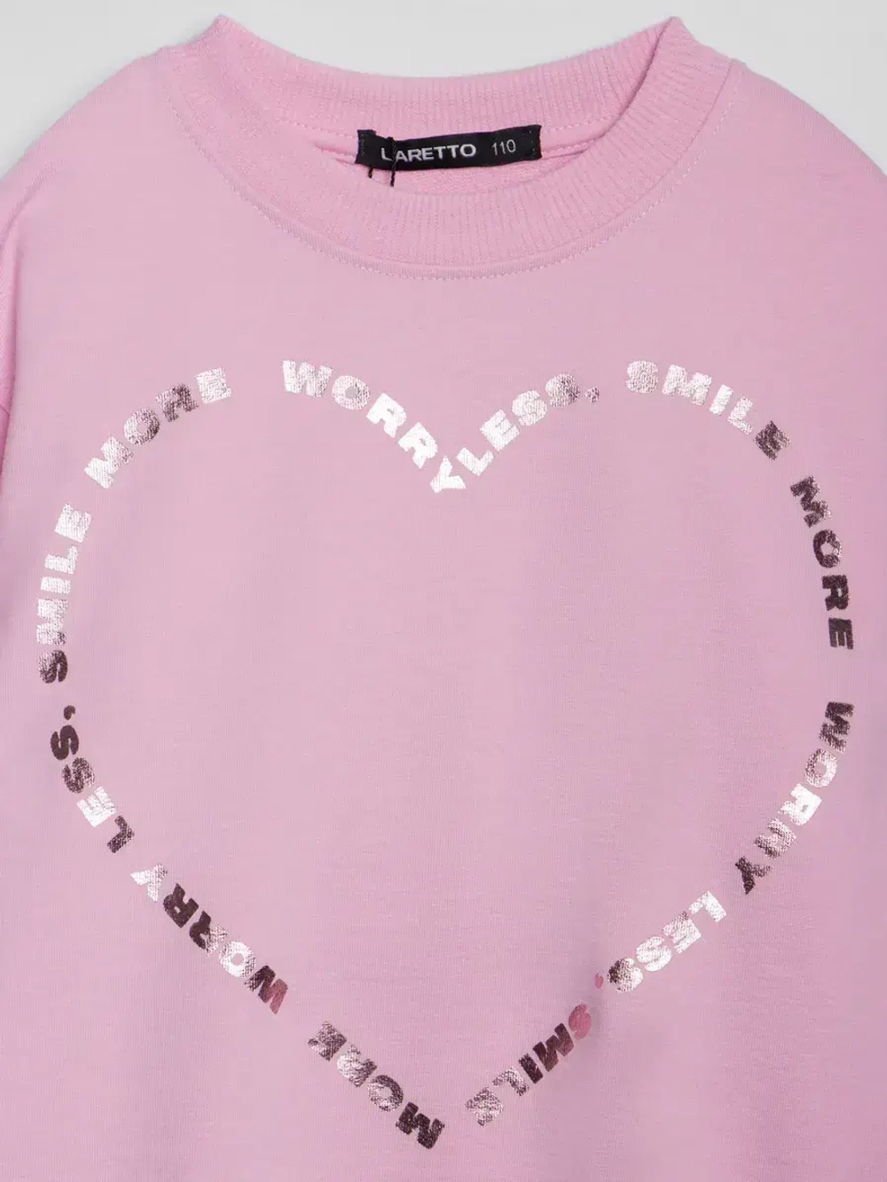 Свитшот для девочки, розовый