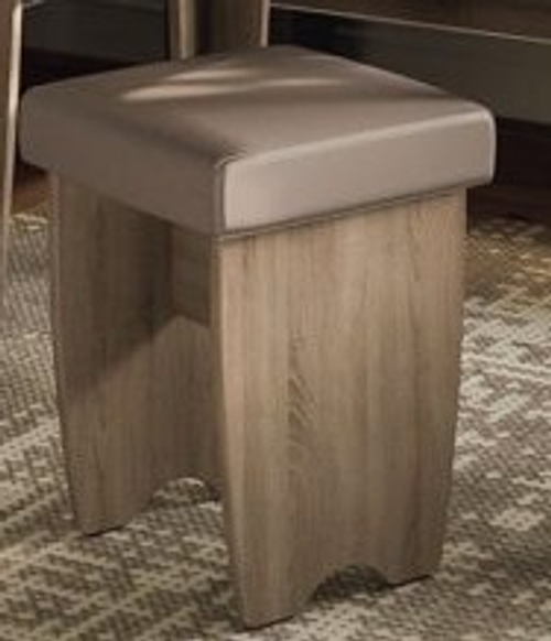 Барселона Банкетка Дуб Сонома трюфель/Микровелюр Duna Stone ТриЯ