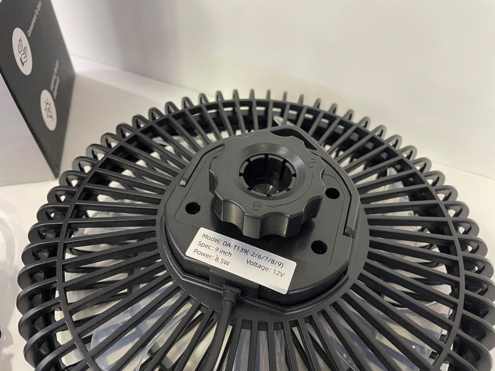 T139 / Вентилятор DA-T139-6-12V (Кронштейн крепления для автомобиля в комплект НЕ входит) (1 шт.)