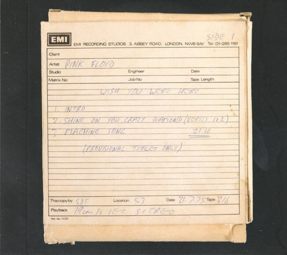 Pink Floyd / Wish You Were Here (50th Anniversary Edition)(Deluxe Edition)(2CD)