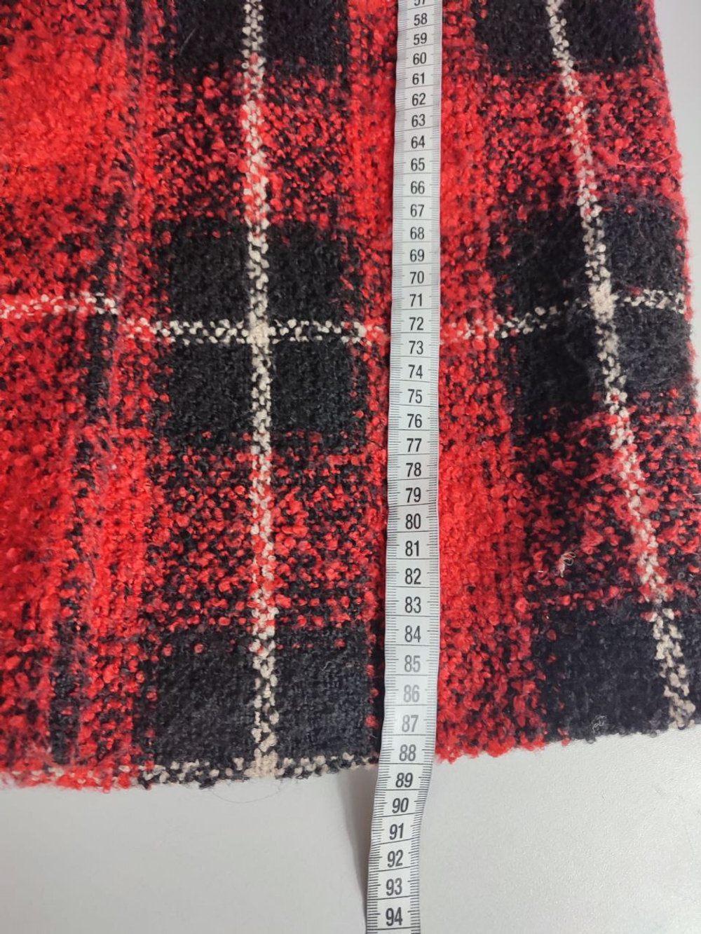 Пальто Calliope с шерстью в клетку 42 размер