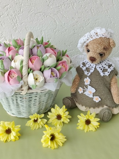 Корзина "Крокусы" 18 см