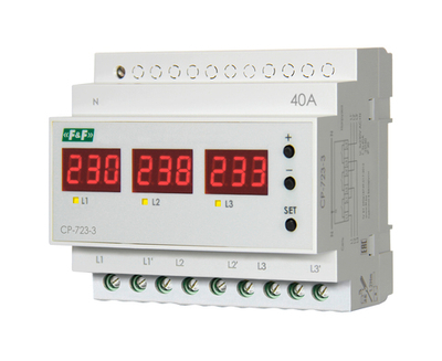 Реле контроля напряжения CP-723-3