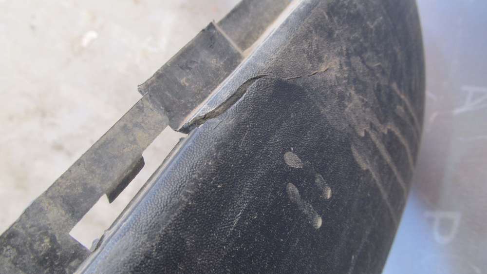 Юбка заднего бампера Kia Sorento 2 (XM) 12-21 Б/У Оригинал 866122P500