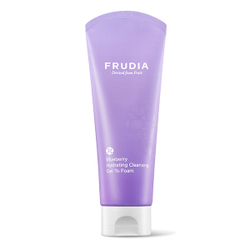 Увлажняющая гелевая пенка для умывания лица с экстрактом черники Frudia Blueberry Hydrating Cleansing Gel to Foam