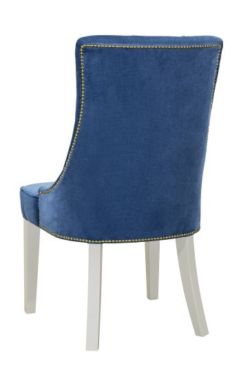 Стул "Давос" (дуб/тон 101/ткань Velvet Lux 29)