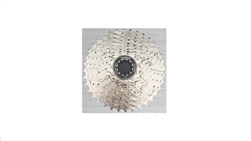 Кассета SUGEK MTB, 9 скоростей, 11-36T, сталь, никелированная