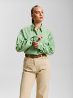 Укороченные бежевые джинсы mom-fit