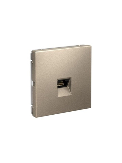 Розетка компьютерная ArtGallery RJ45 кат.5E механизм шампань SE GAL000583