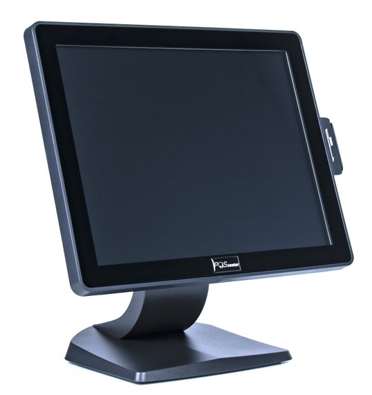 Сенсорный монитор POScenter EVA-150 Lite (15&quot;, 4:3, P-CAP, 1024х768, VGA, USB, MSR) НОВЫЙ СТЕНД