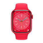 Умные часы Apple Watch Series 8 GPS, 45mm, Aluminium Case with Sport Band, Red (Красный)