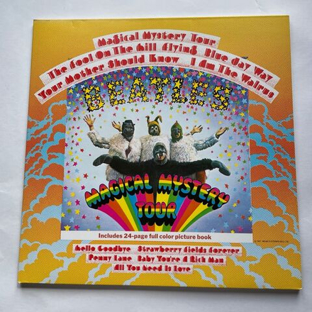 Винтажная виниловая пластинка LP The Beatles Magical Mystery Tour (Англия 1988)