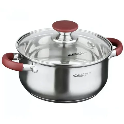 Кастрюля из нержавеющей стали 1,5л «Берта» Катунь