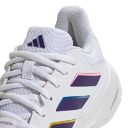 Женские Кроссовки теннисные Adidas CourtJam Control 3 W - footwear white/core purple/footwear white