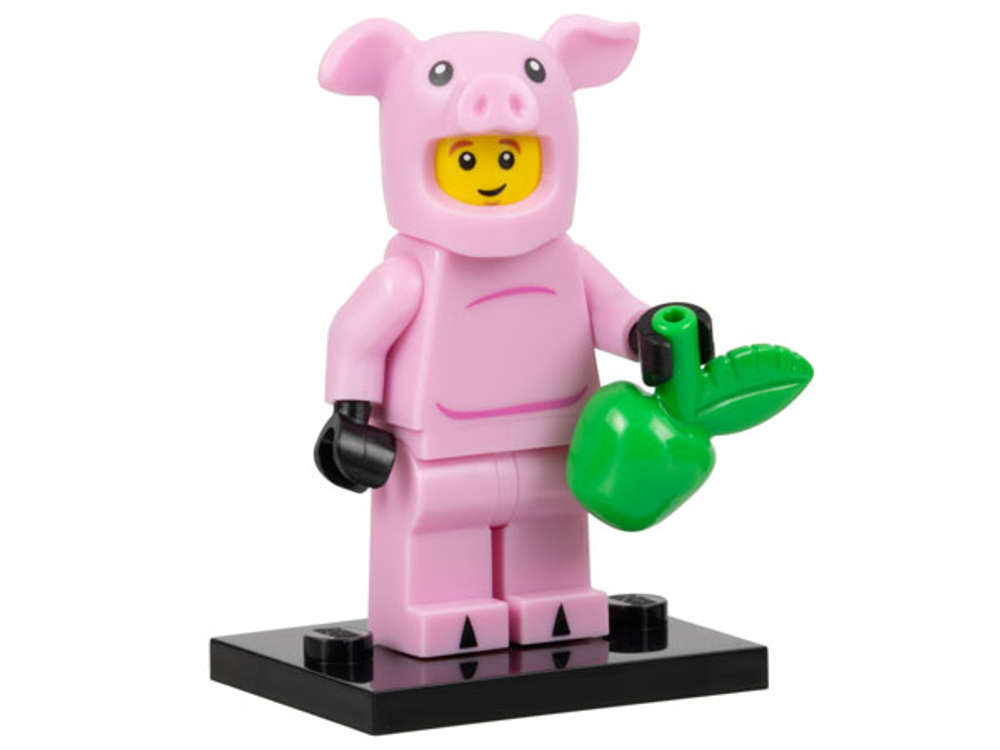 Минифигурка LEGO col12-14 Костюм свиньи