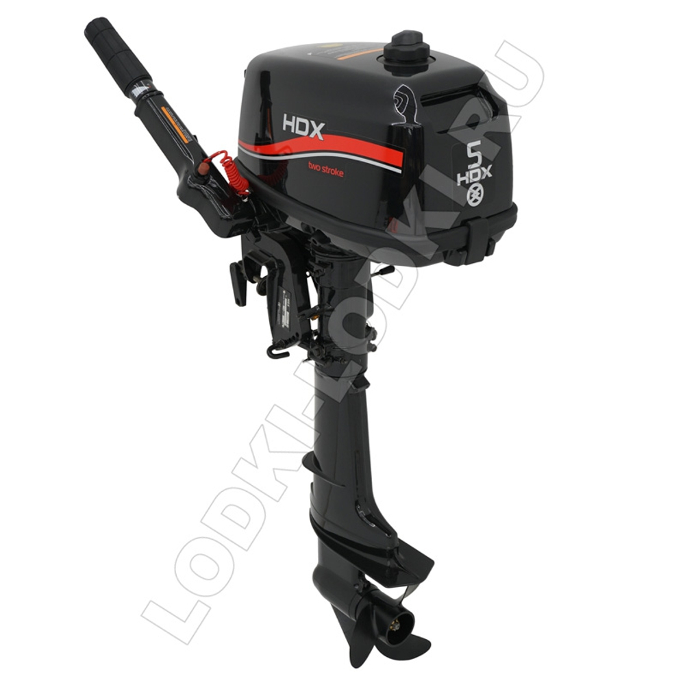 Лодочный мотор HDX T 5 BMS (завод Parsun) АКЦИЯ!!! (2-х тактный) R