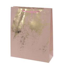 GAEM Пакет подарочный M (бумага 210г/м2, блок микс 12шт), L25,5 W10 H32 см, 4в.