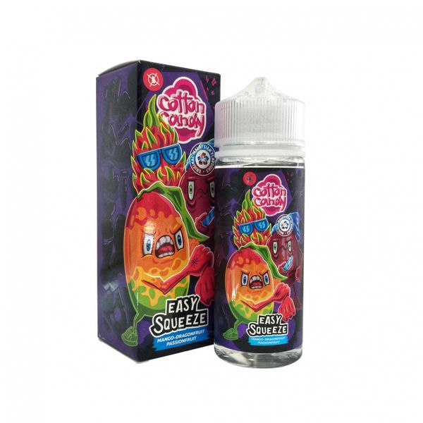 Купить Жидкость Cotton Candy Easy Squeeze - Mango-Dragonfruit-Passionfruit 120 мл