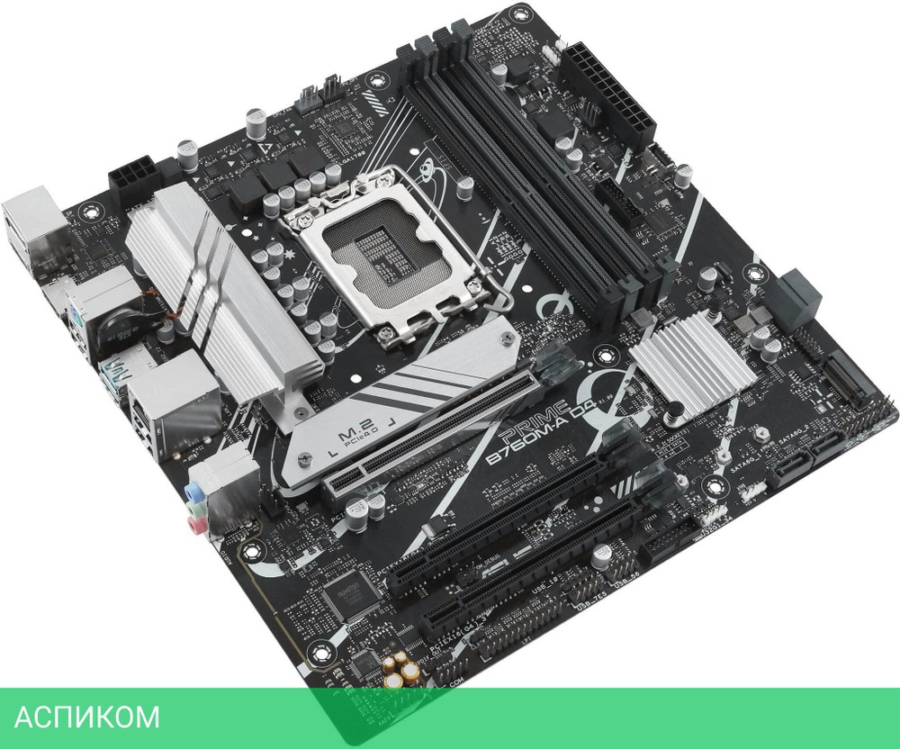 Материнская плата ASUS Prime B760M-A D4-CSM (90MB1D00-M1EAYC)