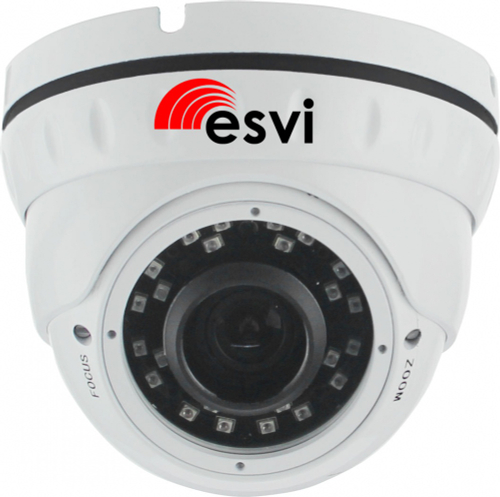 EVC-IP-DNT5.0-CG-P (XM) купольная уличная IP видеокамера, 5.0Мп, f=2.8-12мм, POE