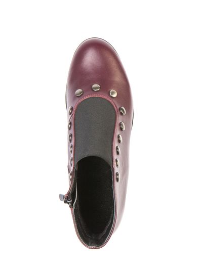 Женские полусапоги | 3384 (бордовый)