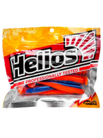 Виброхвост Helios Chebak 3,15"/8 см Electric green 7шт. (HS-3-007)