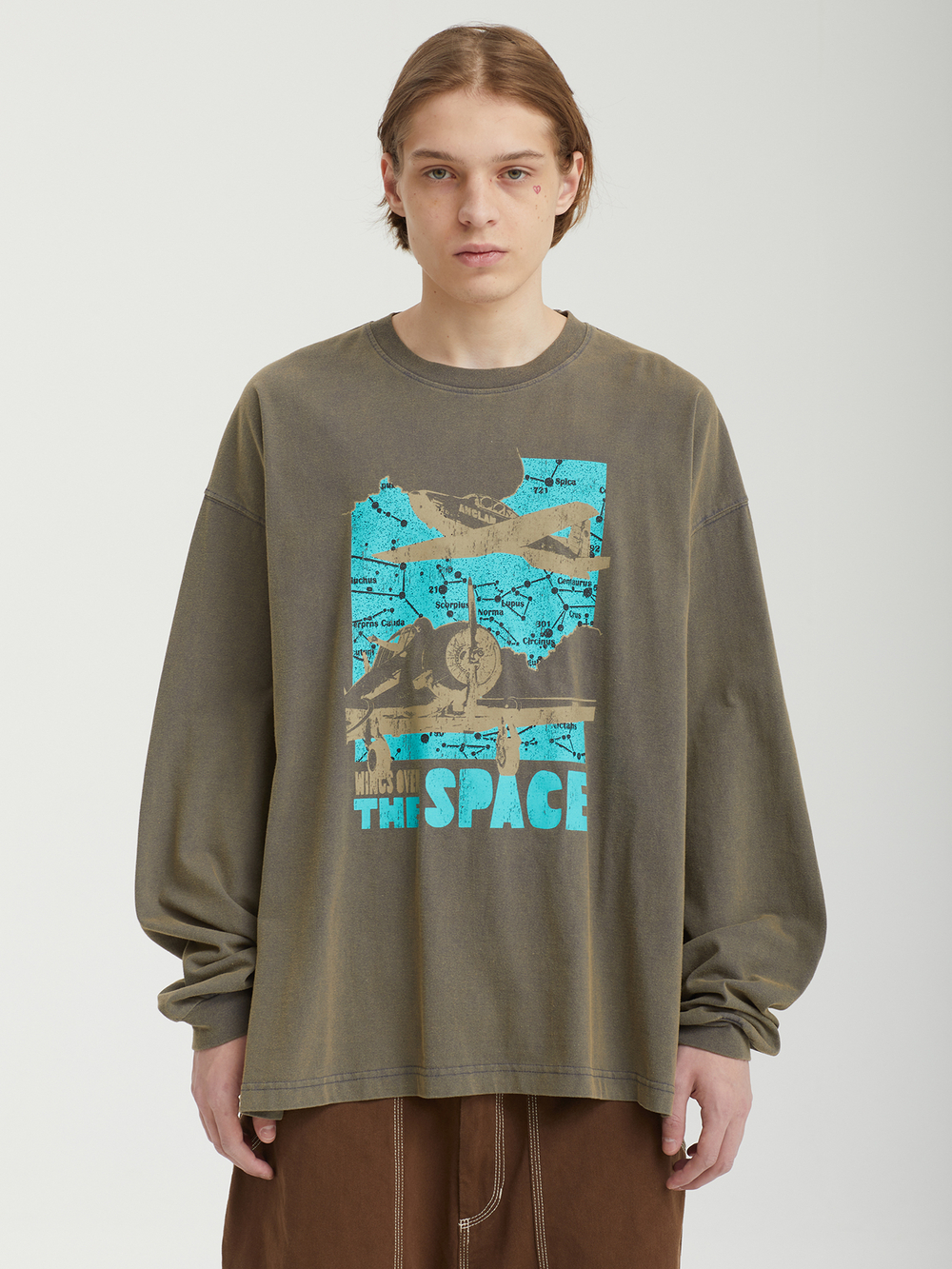 Лонгслив W.o.t.s Graphic Washed