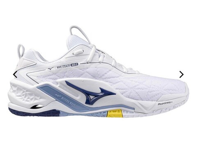 MIZUNO, WAVE STEALTH NEO 2(U), HANDBALL, White/BellwetherBlue/BelAirBlu, MEN, US 9 /EUR 42 /UK 8 /СМ 27