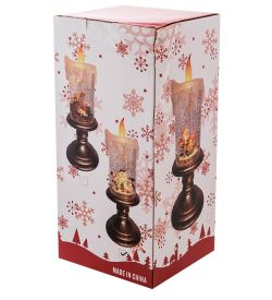 XM-825 Новогодняя свеча с подсветкой