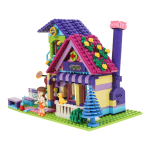 Конструктор блочный Аусини для девочек, коробка 24815