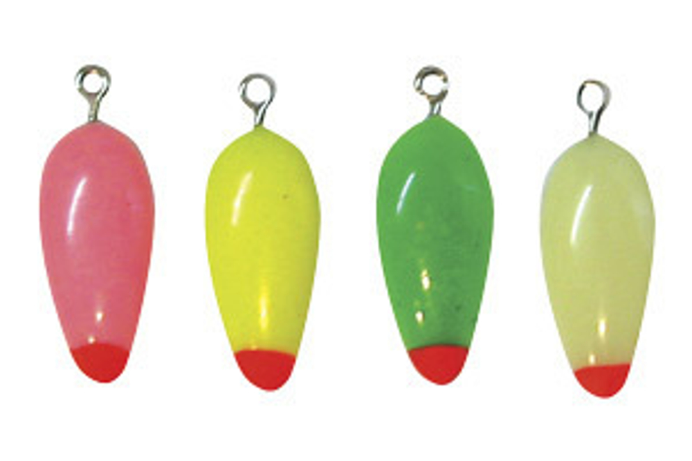 Мормышки фосфорные  №13-L "Капля 3Ф с ушком" 80шт