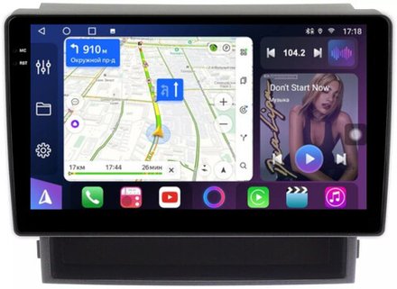 Магнитола для Toyota Alphard 2 H20, Vellfire 1 H20 2008-2015 (с JBL, рамка-накладка) - FarCar 9536-10F2B монитор 10.36" QLED на Android 14, TS18, CarPlay, 4G SIM-слот