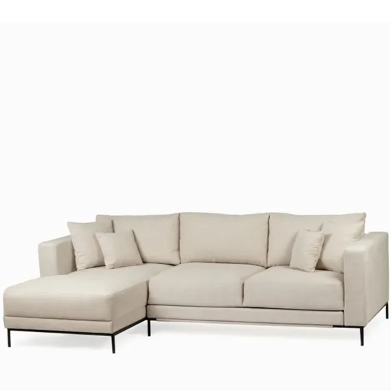 Диван раскладной Colston левосторонний 288 см, светло-серый