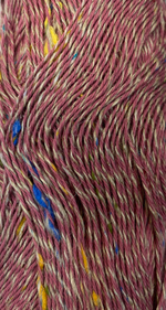 Пряжа от BERGER (Франция) Bigarelle 55% хлопок 36% лен 9% вискоза 1 мот-100г -390м цена за 1 моток цв 29713