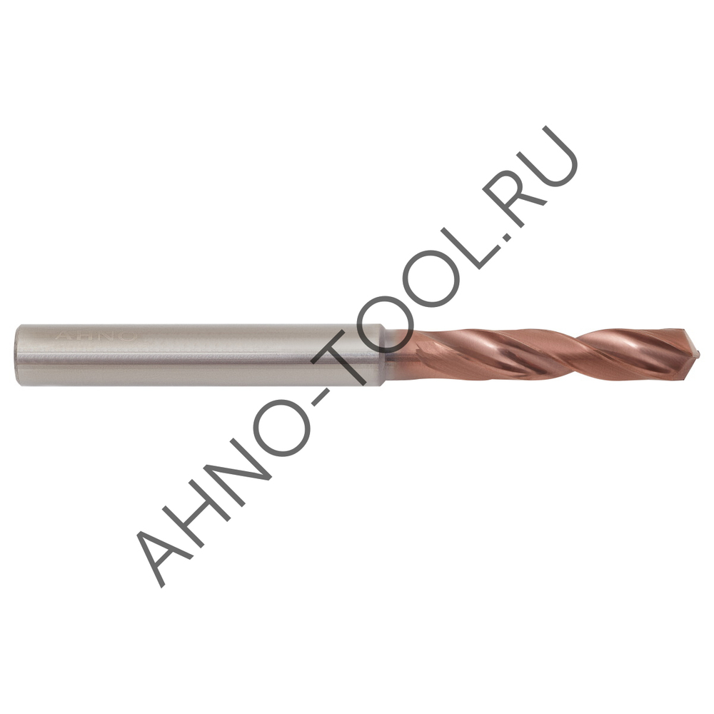 Сверло  4.7мм  твердосплавное 3D без подвода СОЖ. SP-X800030470 VHM AHNO по стали, чугуну, нерж. и ж
