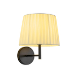 8302/1W MODERNI бронза/черный/бежевый, металл/текстиль Бра E27 1*60W 220V TUNE