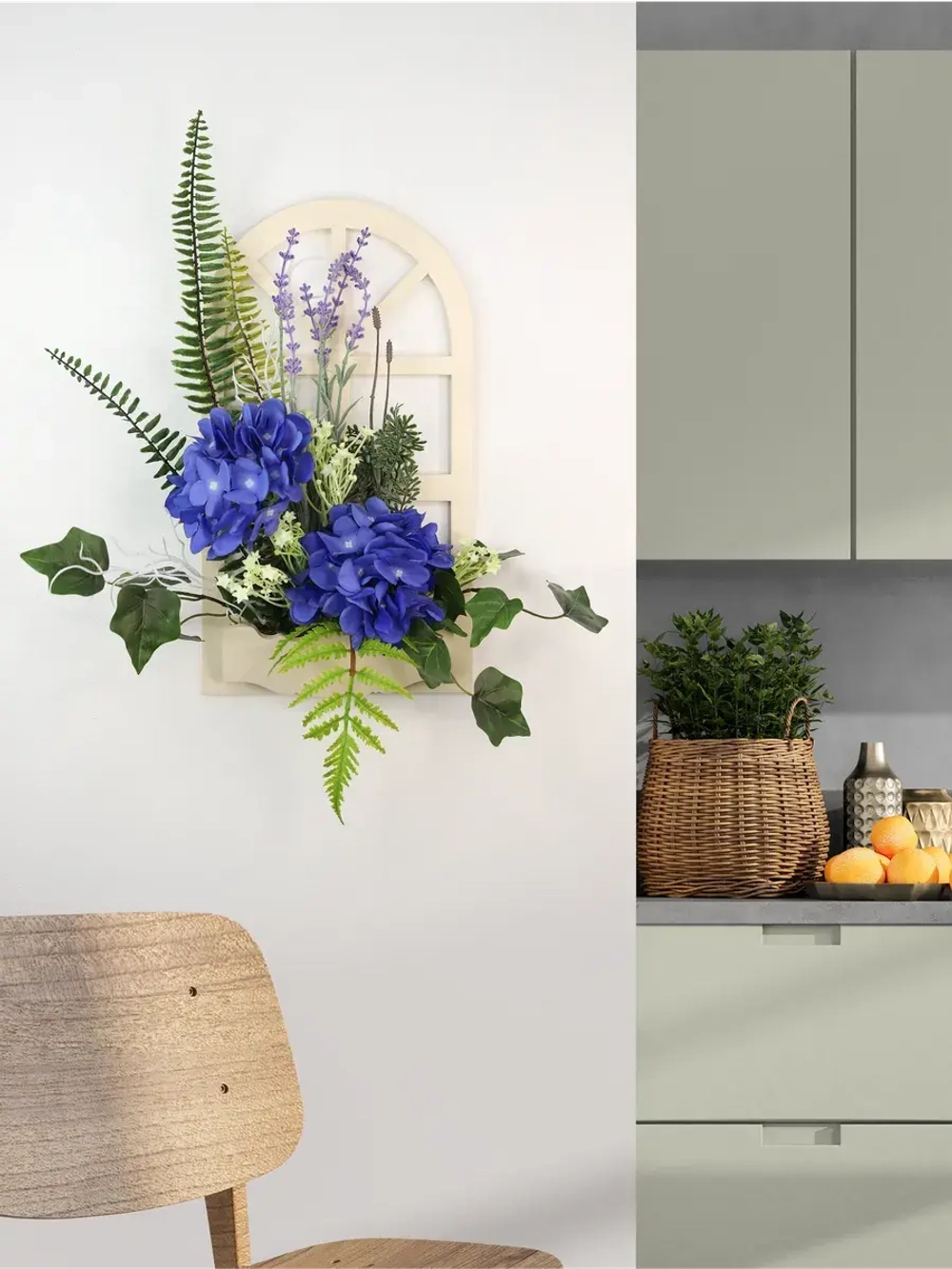 Панно с цветами на стену для интерьера