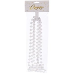 Бусы на ёлку 2,0 м «Шарик крупный» d-12 мм, Перламутр