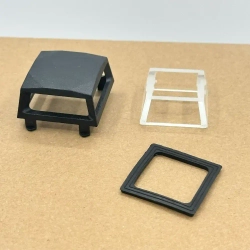 Окошко-голова ( комплект со стеклом ) для лазерного уровня / нивелира, Совместим с Fukuda, Firecore , Huepar 3D