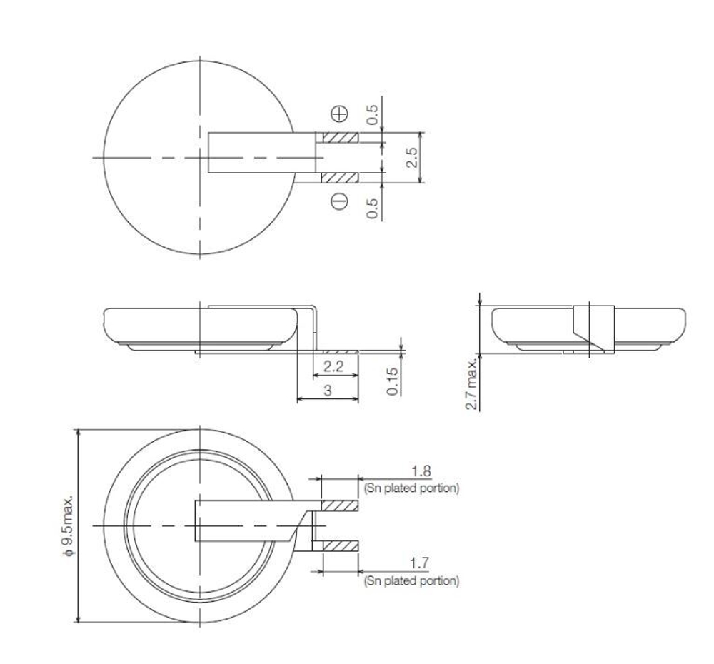 Аккумулятор MS920T FL27E Seiko